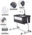 Ronbei Bassinet For Baby Bedside Crib Baby Bassinets Bedside Sleeper For Newborn Infant Built-in Wheels With Toy And Music - Dark Gray