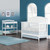 Forever Eclectic Arch Top Changing Table, Matte White