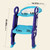 Non-slip Children Kid Size Toddler Potty Training Ladder Seat For Boys & Girls,foldable Adjustable Height, With Soft Removable Seat&built-in Splash Guard,50kg Max.load