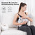Momcozy Breast Pump Bra (black/ Beige) Hands Free Pumping And Nursing Bra For Most Breast Pumps Large