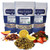 Positively Tea's Organic Herbal Tea Sampler, Loose Leaf, 4 Oz Bags, 3 Pack
