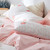 Aojim 100% Cotton Women Girl Duvet Cover Cute Quilt Cover Kawaii Strawberry Bedding Set 3 Pcs- One Queen Comfy Duvet Cover With Two Pillowcases -valuable Gift For Baby Teens Adults Queen(no Comforter)