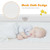 Babyjoy 48'' Breathable Safety Bed Rail Guard Toddlers Kids Baby Swing Down Bedrail White