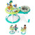Tarts Around We Go 2-in-1 Walk-around Baby Activity Center & Table, Tropic Coral, Ages 6 Months+