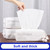Tukinala 200pcs Eco-friendly Disposable Cotton Tissue Travel Towel Tablets Face Cleaning Tissue For Sensitive Skin Makeup Cleansing Wipes Wet And Dry Dual-use
