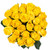 Yellow Roses 60 Cm - Fresh Cut - 100 Stems