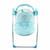 Aohuada Blue Foldable Electric Baby Swing Cradle Infant Rocking Chair Seat W/ Music