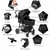 Costway 2 In1 Foldable Baby Stroller Kids Travel Newborn Infant Buggy Pushchair Black