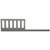 Delta Children Daybed/toddler Guardrail Kit W103725, Greenguard Gold Certified, Grey