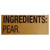 Beech-nut Naturals Stage 1 Baby Food, Pear, 4 Oz Jar, 10 Pack