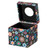 Facial Square Tissue Box Holder For Your Bathroom, Office, Or Vanity With Decorative Floral Design