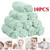 Soft Newborn Baby Face Towel For Sensitive Skin - 10 Pack 10" X 10" Natural Cotton Muslin Baby Wipes