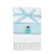 Spasilk Receiving Baby Blanket, 100% Cotton Flannel Blanket, Pack Of 4, Blue Bear