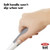 Oxo Tot Bottle Brush With Bristled Cleaner, Gray
