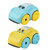 Egmy Floating Car Swim Pool Bath Toys With Wind-up & Spinning Gear, 1-6 Years Toddlers, Yellow