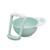 Baby Grinding Bowl Manual Kids Feeding Bowl Vegetable Fruit Infant Food Masher Set, Green