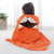 24 Inch Fits 0-6y Baby Toddler Cartoon Hooded Baby Towel - Soft Bath Towel With Animals Ears - Ultra Absorbent, Baby Bath Shower Gifts For Boy And Girl Beach