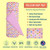 Wildkin Plush Nap Mat For Toddler Boys And Girls, Daycare And Preschool, Roll-up Design (pink Hearts)