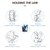Pengxiang Adjustable Lightweight 4 Positions Carrier 3d Backpack Pouch Bag Wrap Soft Structured Ergonomic Sling Front Back Newborn Baby Infant Great Hiking