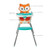 Infantino Grow-with-me 4-in-1 Convertible High Chair, Fox
