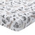 Lambs & Ivy Baby Jungle Animals White/gray/taupe Cotton Fitted Crib Sheet