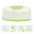 High Quality Wet Tissue Box With Cover Plastic Portable Button Pop-up Baby Wipes Napkin Storage Box Tissue Holder For Holding 50-80 Wipes Home Living Room Accessories (green)