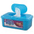 Royal Paper Baby Wipes Tub, White, 80/tub, 12/carton