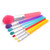 Moda Jelly Gumdrop Full Face 7pc Makeup Brush Set