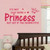 Not Easy Being A Princess Girl Wall Quote Sticker Graphic Vinyl Home Kid Décor Vinyl Wall Art Inspirational Quotes And Saying Home Decor Decal Sticker