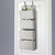 Pawst Space-saving Over The Door Hanging Organizer With Hooks- Unisex 4-pocket Storage Solution For Bathroom Closet, Children's Room, Nursery Window Caddy For Small Items And Accessories