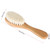 Yosoo Soft Natural Baby Care Brush Goat Hair Infant Head Massage Grooming Comb With Wooden Handle