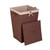 Honey Can Do Woven Strap Laundry Hamper With Lid - Brown