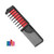 Maydear Temporary Hair Chalk Comb - Non Toxic Hair Color Comb And Safe For Kids -(new Red)