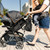 Monbebe Bolt Diaper Bag Backpack With Bassinet Changing Station, Urban Boho