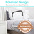 Vive Adjustable Compact Bed Rail, Fits Any Bed