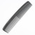 Comb, 5", Black, Plastic, Box Of 12