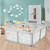 Increkid 79'' X 70'' Large Baby Playpen Kids Activity Center Toddler Safety Play Yard