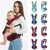 Biekopu Infant Baby Carrier Adjustable Waist Baby Carriers Ergonomic Baby Backpacks With Hip Seat Adjustable Waist Baby Carriers Ergonomic Baby Backpacks With Hip Seat For Infants And Toddler