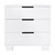 Babyletto Modo 3-drawer Dresser In White