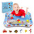 Lotfancy Tummy Time Water Mat, Inflatable Baby Playmat, 26x20 In For Infants 3 Months+