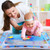 Lotfancy Tummy Time Water Mat, Inflatable Baby Playmat, 26x20 In For Infants 3 Months+