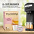 Thimblety Lotus Rose Tea For K-cup Brewers, 12 Pods