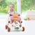 Infans 3-in-1 Baby Sit-to-stand Walker Kids Activity Center W/ Lights & Music Function
