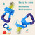 Amerteer Baby Fresh Fruit Food Feeder Nibbler Pacifier (4 Pack) |training Massaging Toy Teether| Food Grade Soft Safe Bpa-free Silicone Pouches| Babies Toddlers Infants Kids M