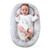Aipinqi Baby Lounger Nest For Crib Bassinet For 0-8 Months, Gray