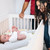 Aipinqi Baby Lounger Nest For Crib Bassinet For 0-8 Months, Gray
