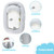 Aipinqi Baby Lounger Nest For Crib Bassinet For 0-8 Months, Gray