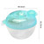 Raox Milk Power Dispenser 3 Interlayer Durable Food Grade Pp Baby Feeding Milk Powder Box For Travel