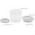 Set Of Coffee Filter Capsule Refillable Capsulone Cups For Illy Iperespresso New