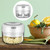 Electric Mini Garlic Chopper Food Chopper Portable Small Food Processor For Pepper Garlic Chili Vegetable Nuts Mincer/grinder, Baby Food Maker